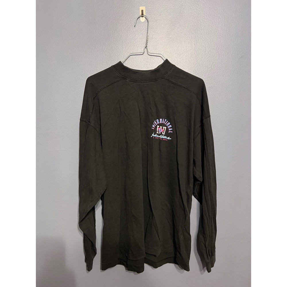 International I.O.U Fashion Network 90-91 Long Sleeve T-Shirt SZ Med 90s Fashion